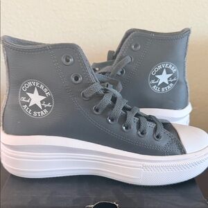 Converse Charcoal High-Top Sneakers
Used once